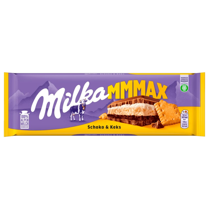 Milka Schokolade Schoko & Keks 300g